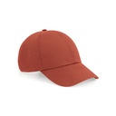 Czapka 6-panelowa Bawelniana Organiczna CB54 - Terracotta
