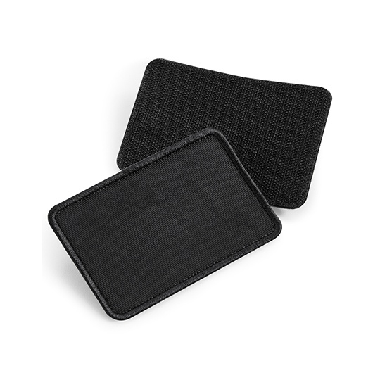 Bawelniana naszywka na rzep CB600 - Black