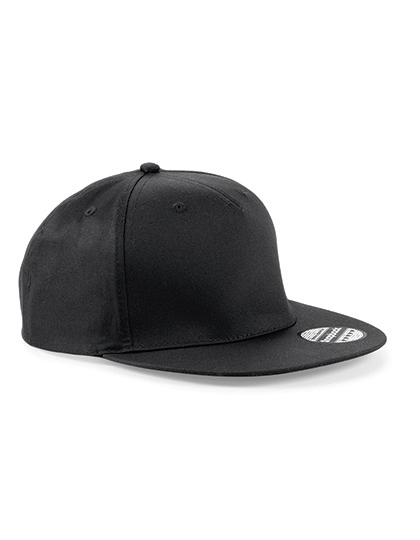 Czapka Snapback 5-Panelowa Bawełniana CB610 - Black