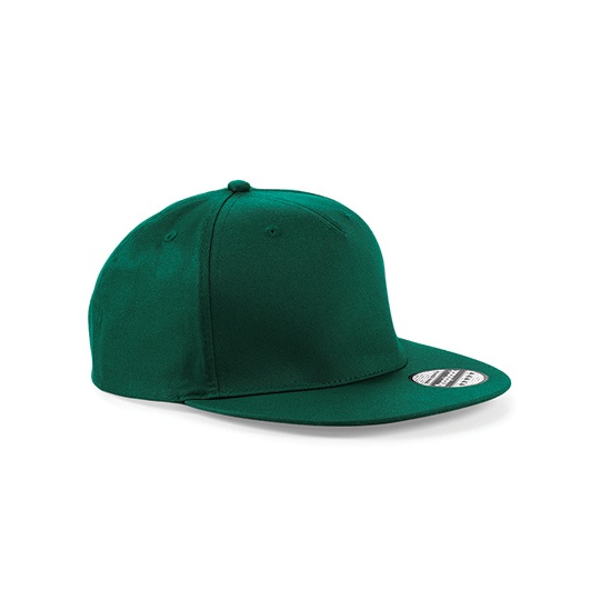 Czapka Snapback 5-Panelowa Bawelniana CB610 - Bottle Green