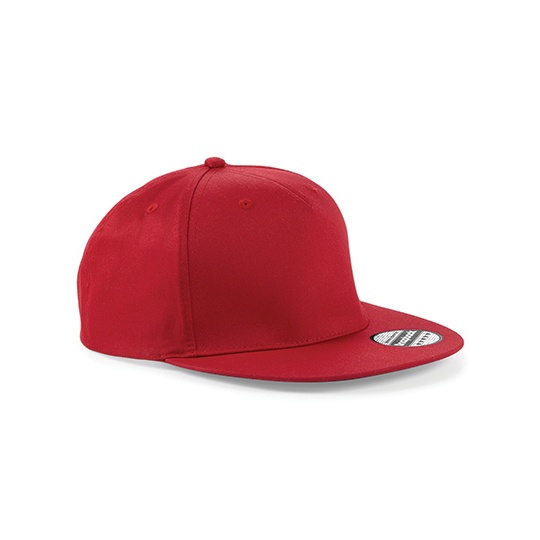 Czapka Snapback 5-Panelowa Bawelniana CB610 - Classic Red