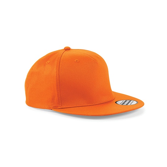 Czapka Snapback 5-Panelowa Bawelniana CB610 - Orange