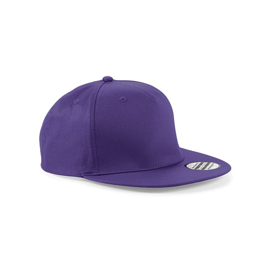 Czapka Snapback 5-Panelowa Bawelniana CB610 - Purple