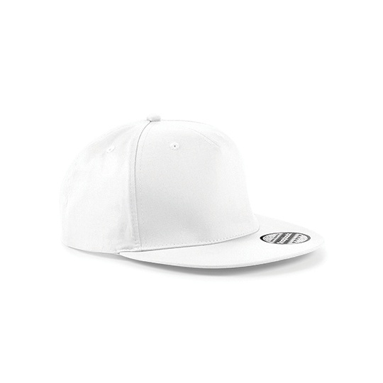 Czapka Snapback 5-Panelowa Bawelniana CB610 - White