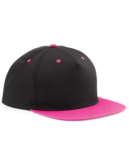 Czapka 5-panelowa CB610c - Black & Fuchsia