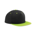 Czapka 5-panelowa CB610c - Black & Lime Green