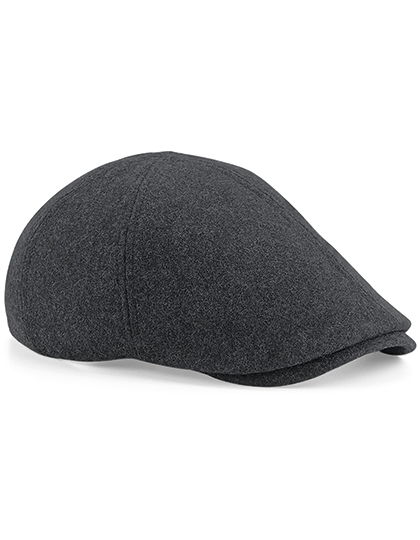 Kaszkiet welniany z regulacja CB623 - Charcoal Marl