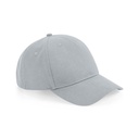 Czapka 5-panelowa Bawelna Organiczna Twill CB62N - Light Grey