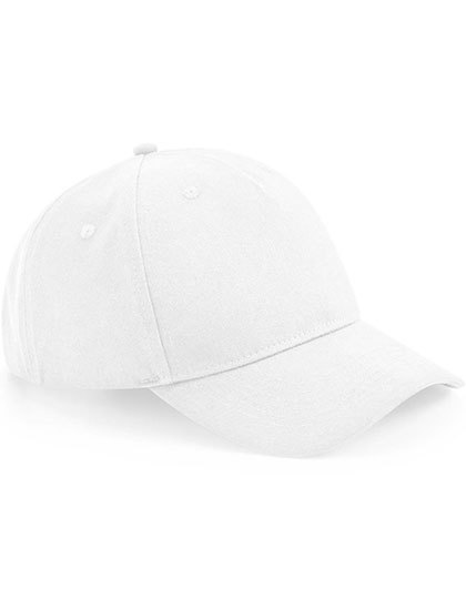 Czapka 5-panelowa Bawełna Organiczna Twill CB62N - White