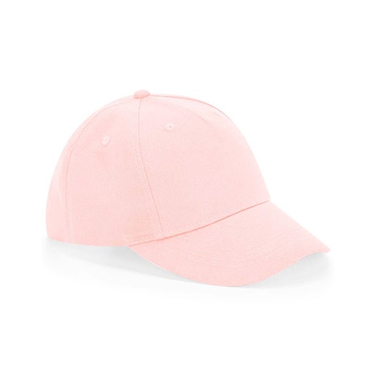 Dziecieca czapka 5-panelowa CB63NB - Powder Pink