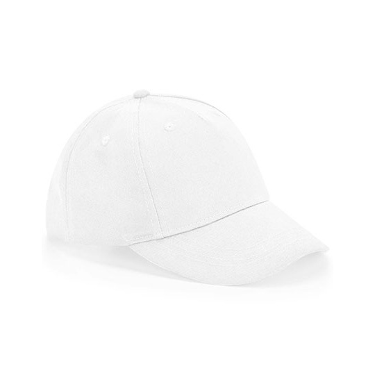 Dziecieca czapka 5-panelowa CB63NB - White