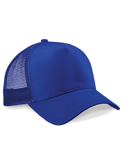 Czapka Trucker Snapback 5-Panelowa z Siatka CB640 - Bright Royal & Bright Royal