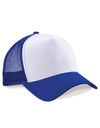 Czapka Trucker Snapback 5-Panelowa z Siatka CB640 - Bright Royal & White