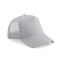 Czapka Trucker Dziecieca Bawelniano Poliestrowa CB640B - Light Grey & Light Grey