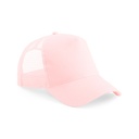 Czapka Trucker Dziecieca Bawelniano Poliestrowa CB640B - Pastel Pink & Pastel Pink
