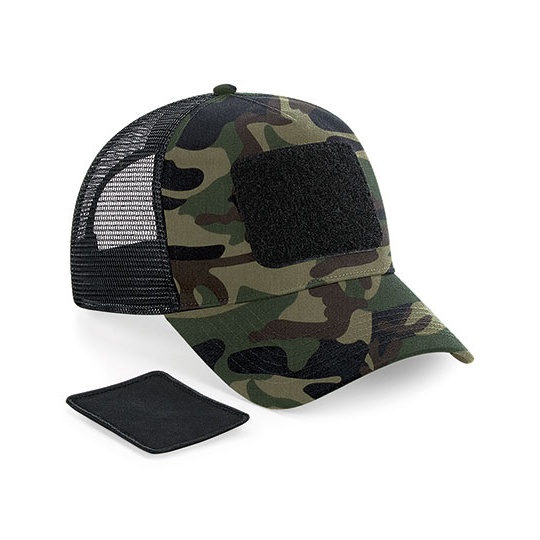 Czapka Trucker Bawełniano Poliestrowa CB641 - Jungle Camo