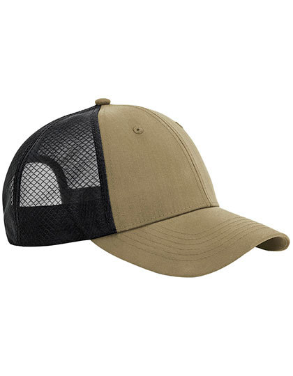 Czapka Trucker Siatkowa Poliester z Recyklingu CB644R - Desert Sand & Black
