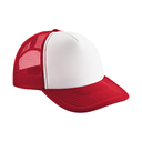 Czapka Trucker Dziecieca Poliestrowa CB645b - Classic Red & White