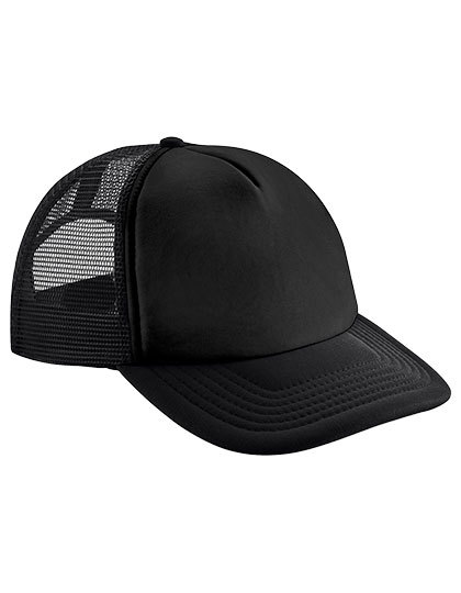 Czapka Trucker Dziecieca Poliestrowa CB645b - Black & Black