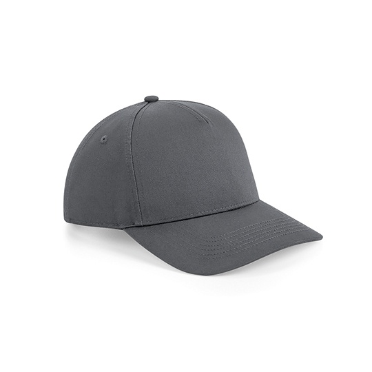 Czapka 5-Panelowa Poliester Bawelna CB649 - Graphite Grey