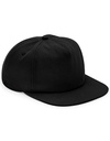 Czapka 5-panelowa Nieusztywniona Bawełna Organiczna CB64N - Black