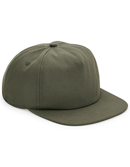 Czapka 5-panelowa Nieusztywniona Bawełna Organiczna CB64N - Olive Green