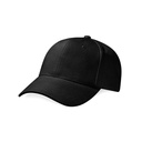 Czapka 6 panelowa Bawelniana CB65 - Black