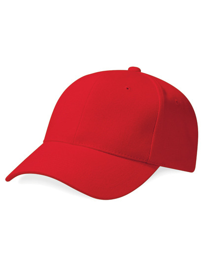 Czapka 6 panelowa Bawełniana CB65 - Classic Red