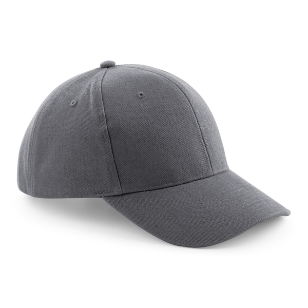 Czapka 6 panelowa Bawelniana CB65 - Graphite Grey