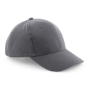 Czapka 6 panelowa Bawelniana CB65 - Graphite Grey