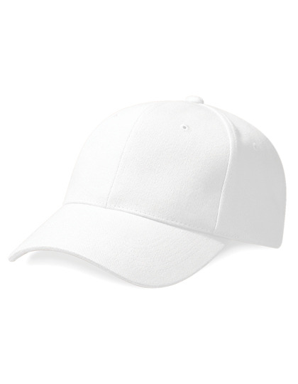 Czapka 6 panelowa Bawełniana CB65 - White