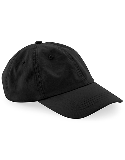 Czapka z Daszkiem 6 Panelowa Bawełna Organiczna CB652N - Black
