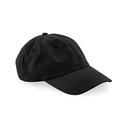 Czapka z Daszkiem 6 Panelowa Bawelna Organiczna CB652N - Black