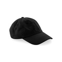 Czapka 6-panelowa Bawelna Chino Niski Profil CB653 - Black