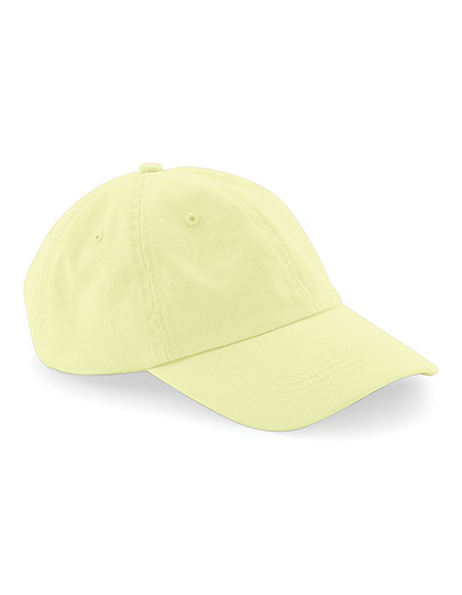 Czapka 6-panelowa Bawełna Chino Niski Profil CB653 - Pastel Lemon