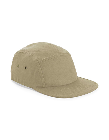 Czapka 5-panelowa Bawełniana Plocienna CB654 - Desert Sand