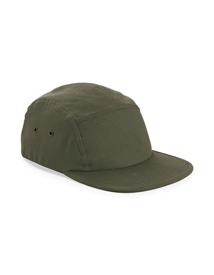 Czapka 5-panelowa Bawełniana Plocienna CB654 - Olive Green