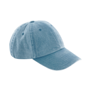 Czapka z Niskim Profilem Bawelniana Vintage CB655 - Vintage Light Denim