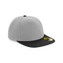 Czapka Snapback Twill Poliestrowy CB660 - Grey & Black