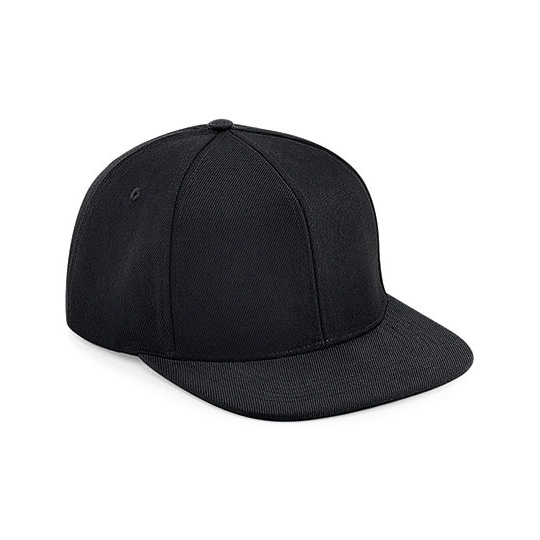 Czapka Snapback Poliester Twill CB661 - Black & Black