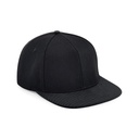 Czapka Snapback Poliester Twill CB661 - Black & Black