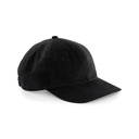 Czapka 6-panelowa Bawelniana Sztruksowa CB682 - Black