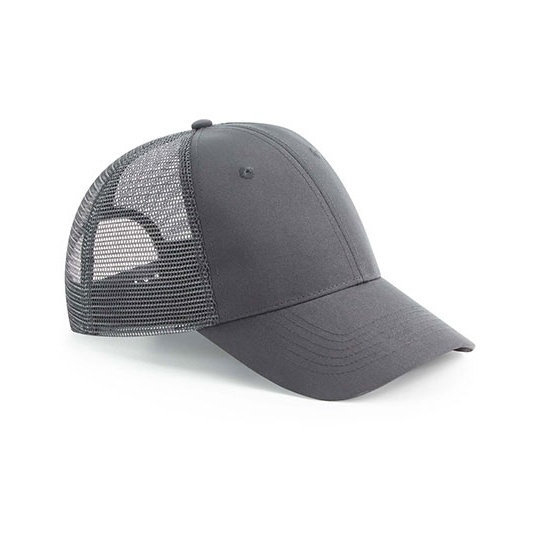 Czapka Trucker 6-Panel Poliester Recykling CB75R - Graphite Grey