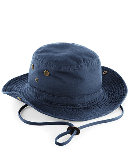 Kapelusz Outback Bawełniany Ochrona UV CB789 - Navy