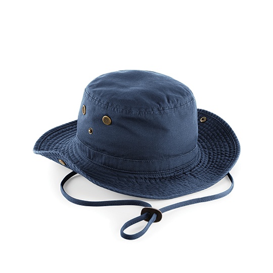Kapelusz Outback Bawelniany Ochrona UV CB789 - Navy