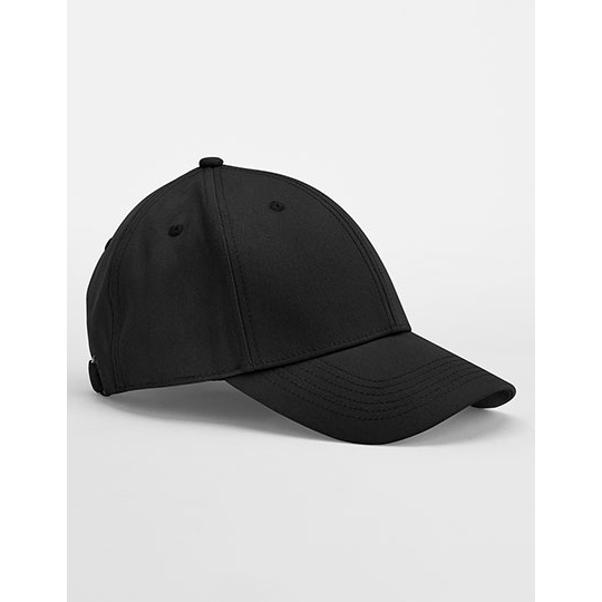 Czapka 6-panelowa Bawelna Ekologiczna CB801 - Black