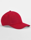 Czapka 6-panelowa Bawełna Organiczna CB820 - Classic Red
