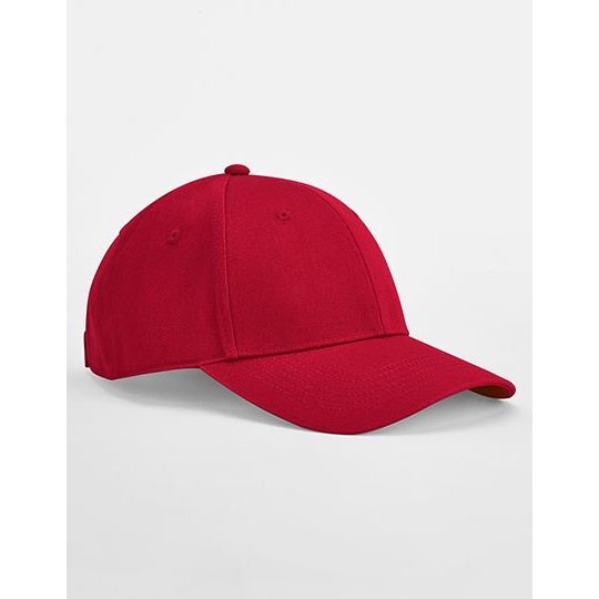 Czapka Dziecieca 6-panelowa Bawelna Organiczna Twill CB821B - Classic Red