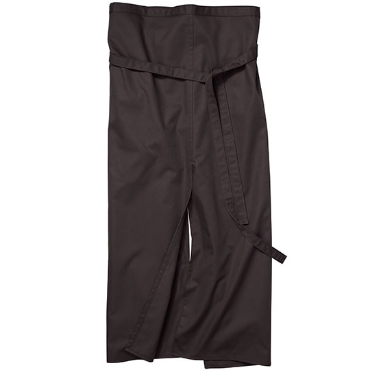 Fartuch z rozcięciem CGW110 - Chocolate