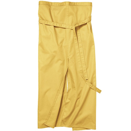 Fartuch Długi Poliester Bawełna Trwały Kolor CGW110 - Curry